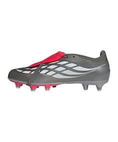 Rückansicht von adidas Predator League FT SG Finisher Steel Fu&szlig;ballschuhe Herren grausilber