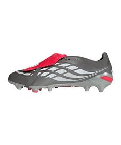 Rückansicht von adidas Predator League FT AG Finisher Steel Fu&szlig;ballschuhe Herren grausilber