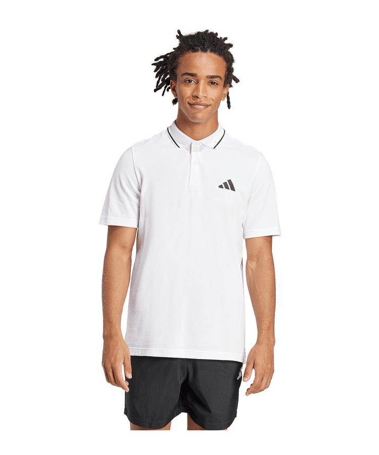 adidas adidas Essentials Small Logo T-Shirt Funktionsshirt Herren - weiss - 0 | SportScheck