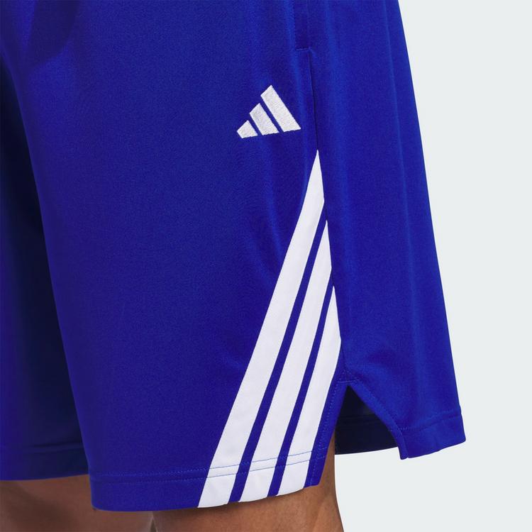 adidas adidas Legends 3-Streifen Basketball Shorts Basketball-Shorts Herren - Royal Blue / White - 0 | SportScheck