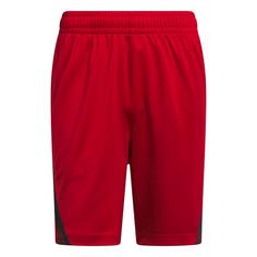 adidas Legends 3-Streifen Basketball Shorts Basketball-Shorts Herren Team Power Red 2 / Black