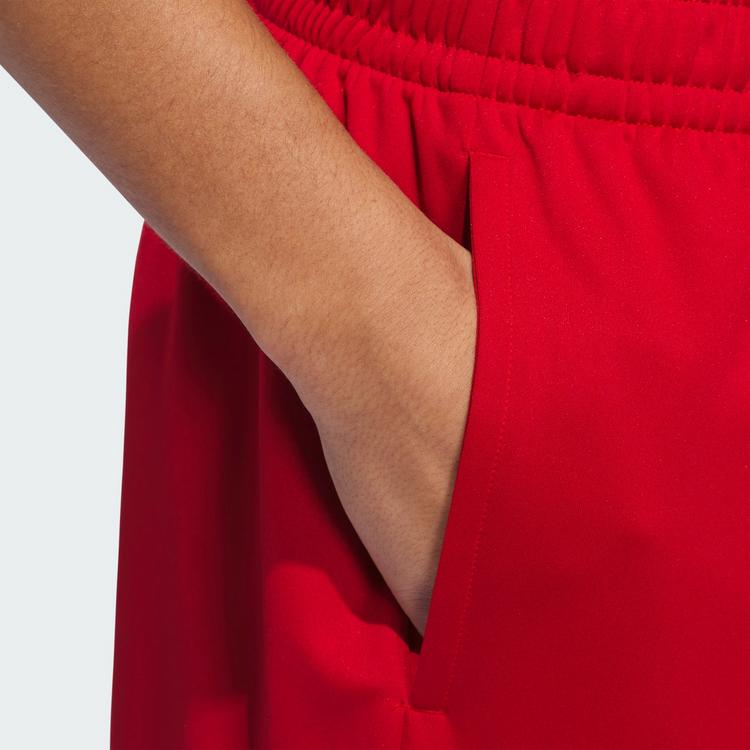 adidas adidas Legends 3-Streifen Basketball Shorts Basketball-Shorts Herren - Team Power Red 2 / Black - 1 | SportScheck