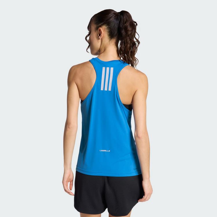 adidas adidas Les Mills Graphic Tanktop Funktionsshirt Damen - Ray Blue / Ice Purple - 1 | SportScheck