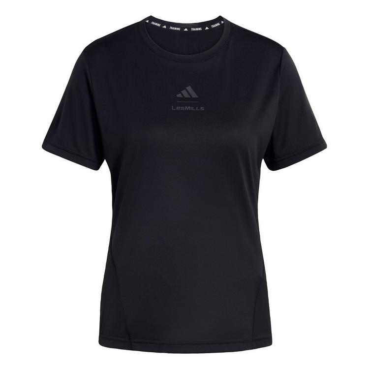 adidas adidas Les Mills Grafik T-Shirt Funktionsshirt Damen - Black / Grey Six - 0 | SportScheck