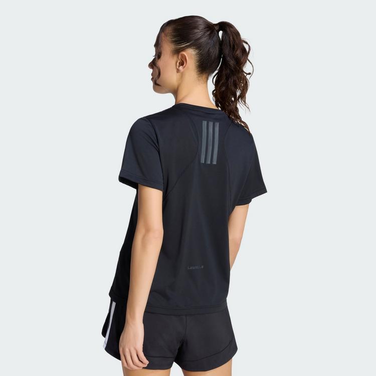 adidas adidas Les Mills Grafik T-Shirt Funktionsshirt Damen - Black / Grey Six - 1 | SportScheck