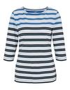 JOY sportswear JANETTE Langarmshirt Damen - white breeze stripes