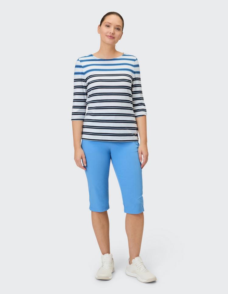 JOY sportswear JOY sportswear JANETTE Langarmshirt Damen - white breeze stripes - 0 | SportScheck
