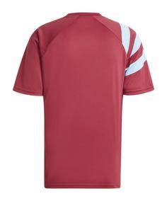 Rückansicht von adidas Fortore 23 Trikot Fu&szlig;balltrikot Herren rotblau