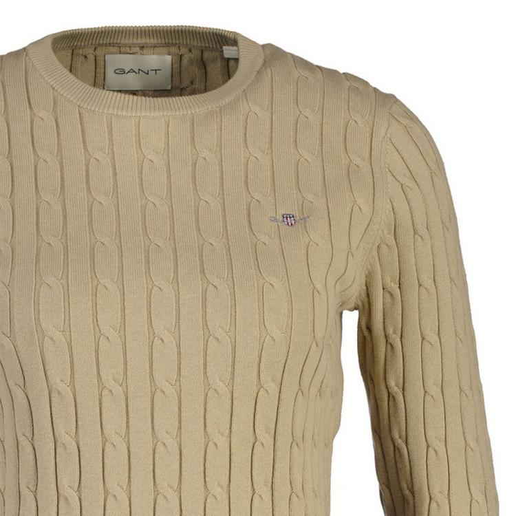 GANT GANT Strickpullover Strickpullover Damen - Beige (Oat) - 0 | SportScheck