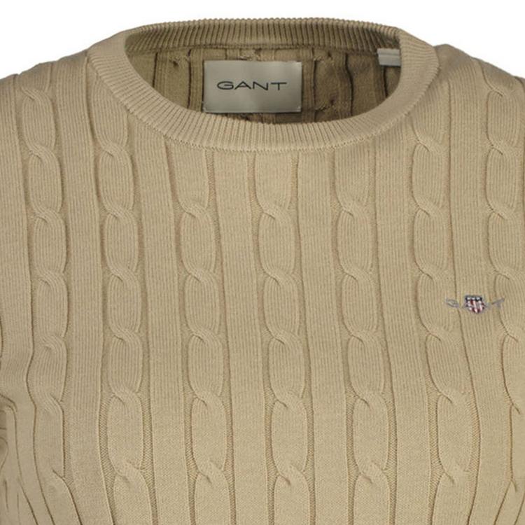 GANT GANT Strickpullover Strickpullover Damen - Beige (Oat) - 1 | SportScheck