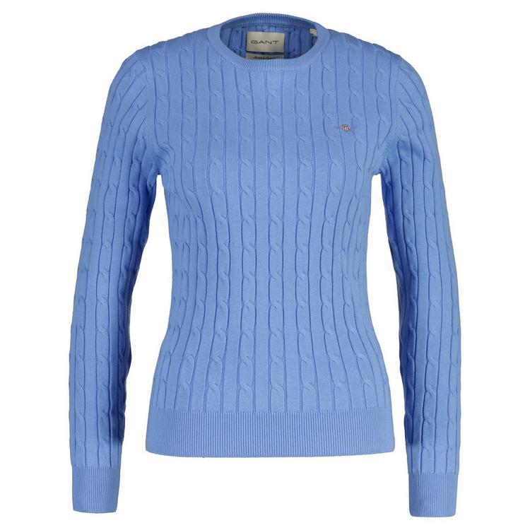 GANT GANT Strickpullover Strickpullover Damen - Blau (Hydrangea) - 0 | SportScheck