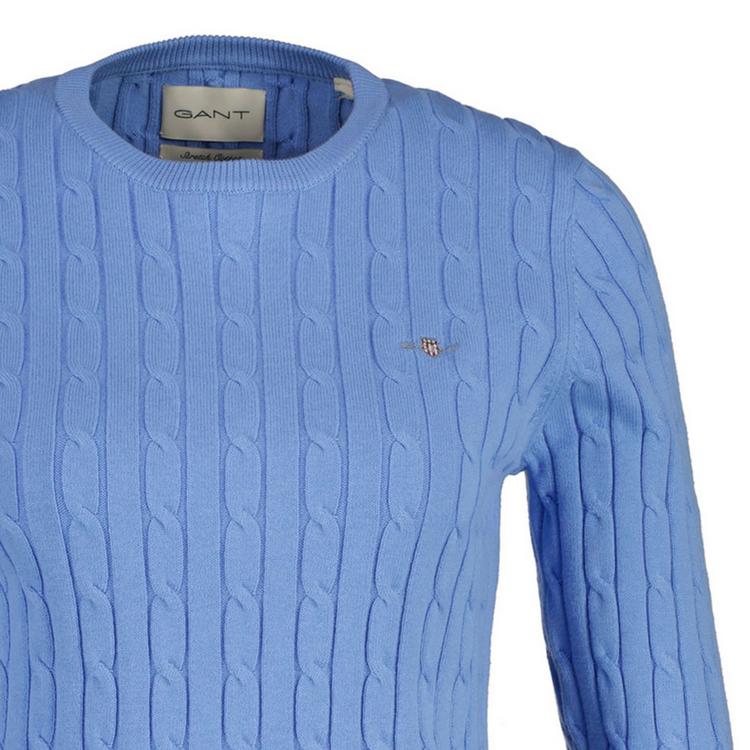 GANT GANT Strickpullover Strickpullover Damen - Blau (Hydrangea) - 0 | SportScheck