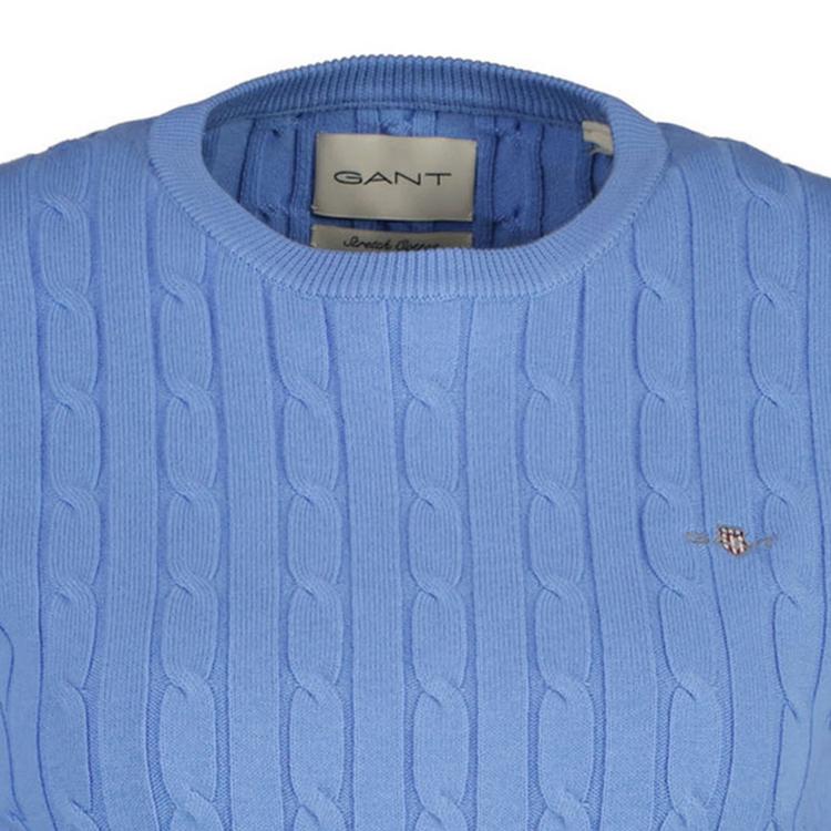 GANT GANT Strickpullover Strickpullover Damen - Blau (Hydrangea) - 1 | SportScheck