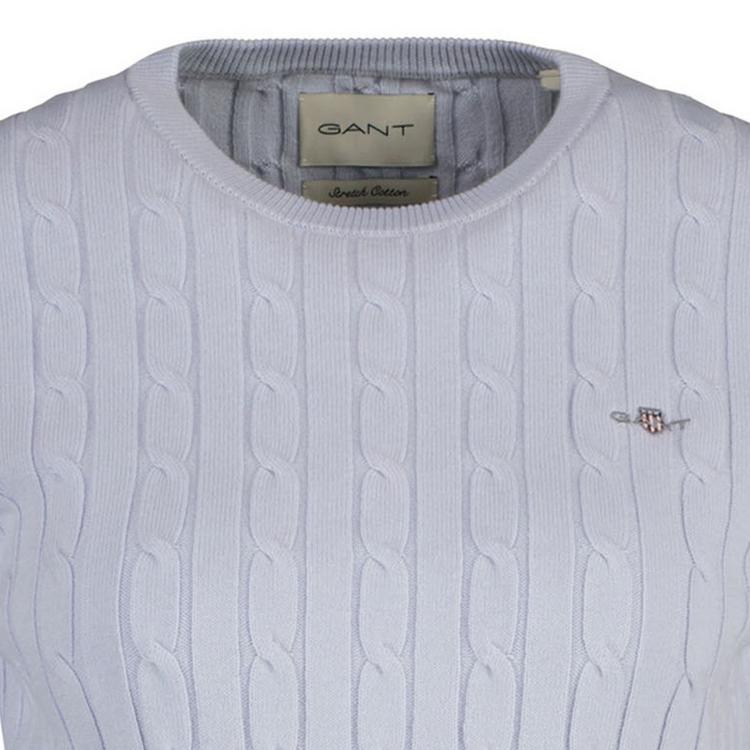 GANT GANT Strickpullover Strickpullover Damen - Blau (Light) - 1 | SportScheck