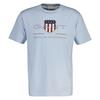 GANT T-Shirt T-Shirt Herren - Blau (Fresh Blue)