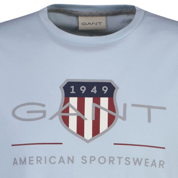 GANT GANT T-Shirt T-Shirt Herren - Blau (Fresh Blue) - 1 | SportScheck