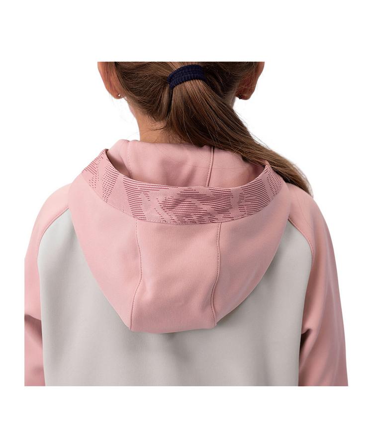 JAKO JAKO Iconic Kapuzenjacke Kids Trainingsjacke Kinder - graurosa - 3 | SportScheck