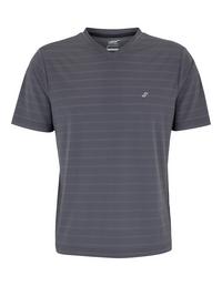 JOY sportswear ALDO T-Shirt Herren - magnet gray stripes