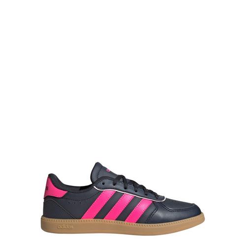 Rückansicht von adidas Breaknet Sleek Kids Schuh Sneaker Kinder Aurora Ink / Lucid Pink / Gum