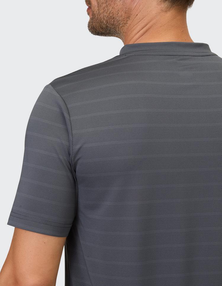 JOY sportswear JOY sportswear ALDO T-Shirt Herren - magnet gray stripes - 2 | SportScheck