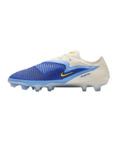 Rückansicht von Nike Phantom 6 Low Elite FG Fear Nothing Fu&szlig;ballschuhe Herren blau