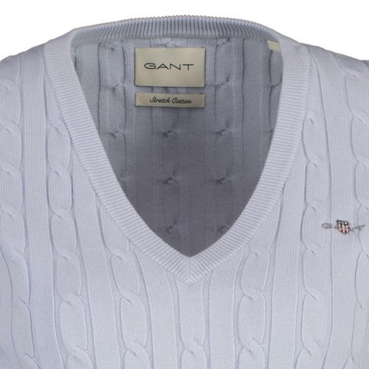 GANT GANT Strickpullover Strickpullover Damen - Blau (Light Blue) - 1 | SportScheck