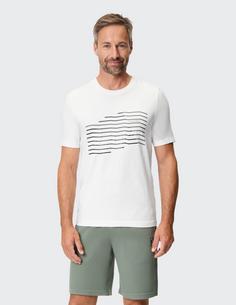 Rückansicht von JOY sportswear ULRIK T-Shirt Herren white