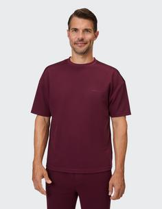 Rückansicht von JOY sportswear LOUI T-Shirt Herren redwood