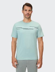 Rückansicht von JOY sportswear LUKA T-Shirt Herren tourmaline