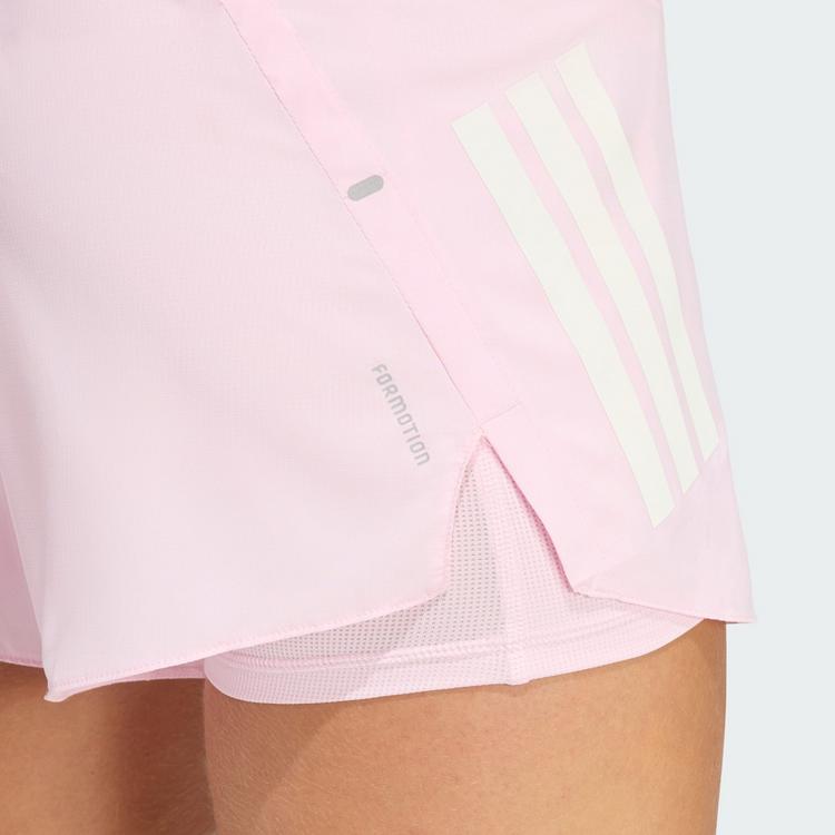 adidas adidas adi365 FORMOTION 2in1 Shorts Laufshorts Damen - Clear Pink - 1 | SportScheck