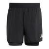 adidas adi365&nbsp;Running Essentials 2in1&nbsp;Shorts Laufshorts Herren - Black