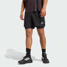 Rückansicht von adidas adi365&nbsp;Running Essentials 2in1&nbsp;Shorts Laufshorts Herren Black