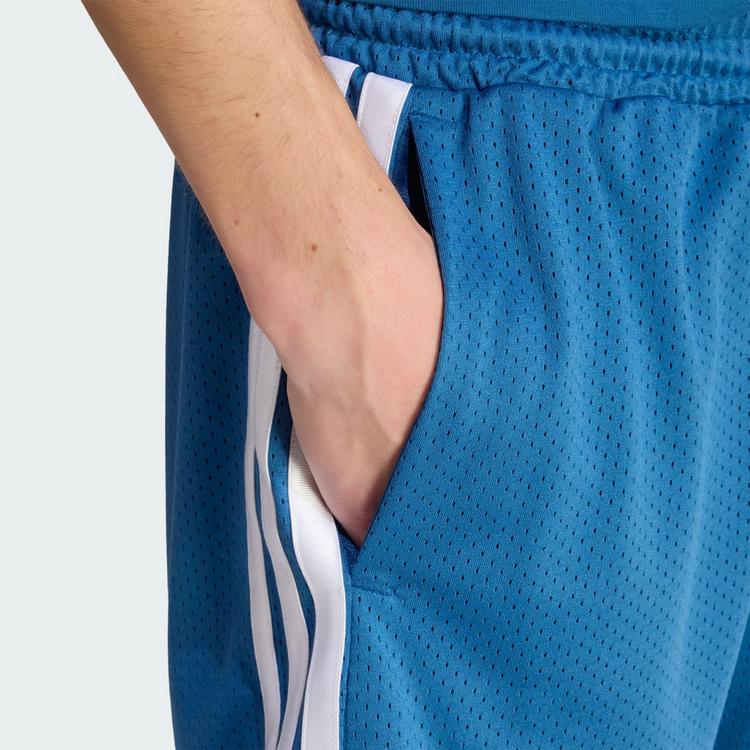 adidas adidas STADIUM MESH SHORTS Funktionsshorts Herren - Dusky Petrol / Ray Blue / White - 1 | SportScheck