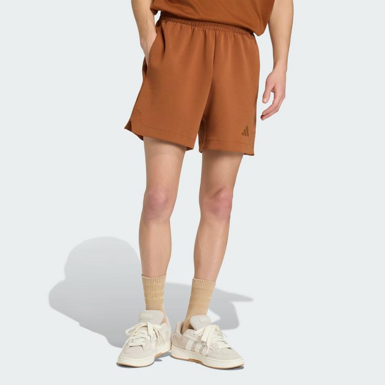 adidas adidas SOFT LUX SHORTS Funktionsshorts Herren - Dusky Bronze - 0 | SportScheck