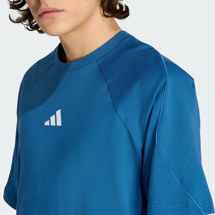 adidas adidas Stadium T-Shirt Funktionsshirt Herren - Dusky Petrol / Ray Blue / White - 0 | SportScheck