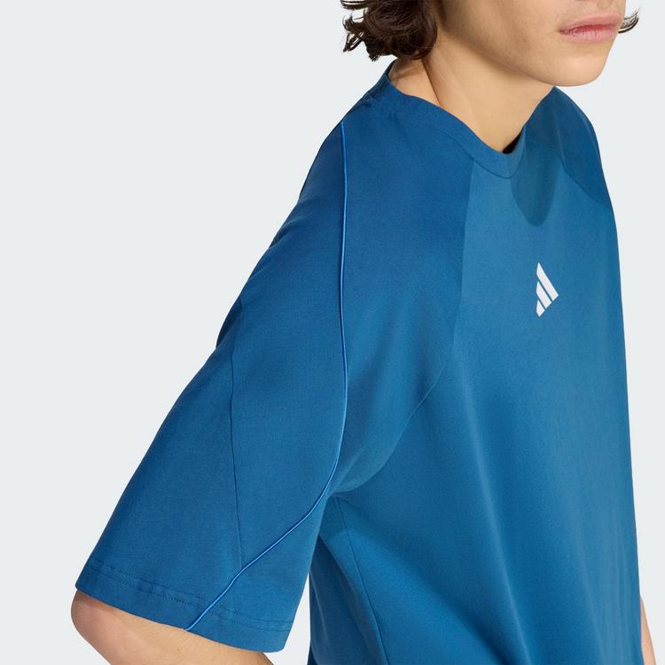 adidas adidas Stadium T-Shirt Funktionsshirt Herren - Dusky Petrol / Ray Blue / White - 1 | SportScheck