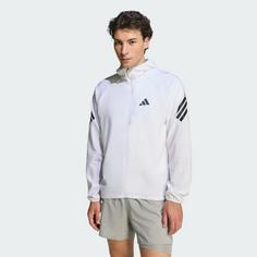 Rückansicht von adidas adi365 Iconic Jacke Laufjacke Herren White