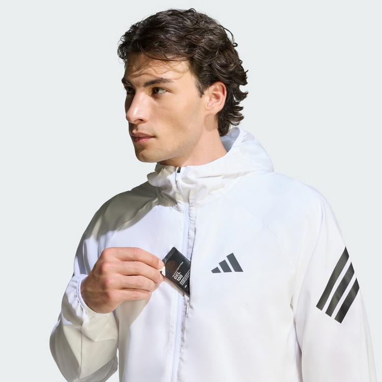 adidas adidas adi365 Iconic Jacke Laufjacke Herren - White - 0 | SportScheck