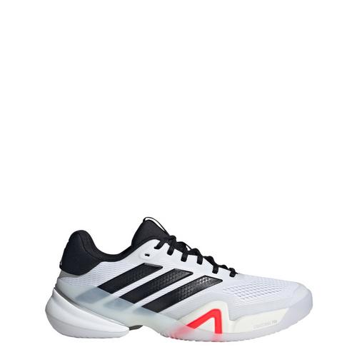 Rückansicht von adidas Barricade 14 Tennisschuh Tennisschuhe Herren Cloud White / Core Black / Lucid Red