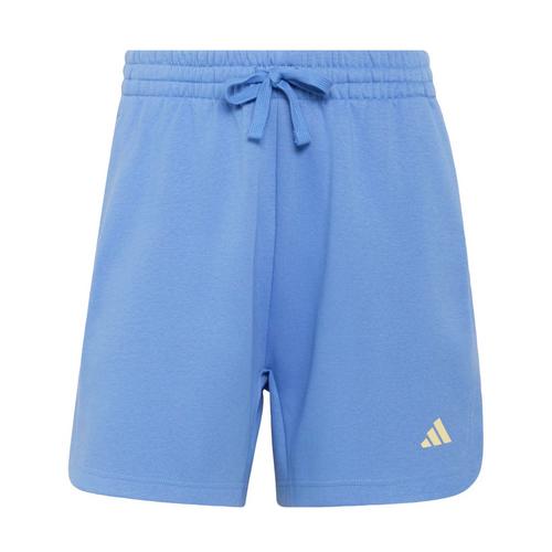 adidas 3-Streifen Studio Fleece Shorts, locker Funktionsshorts Damen