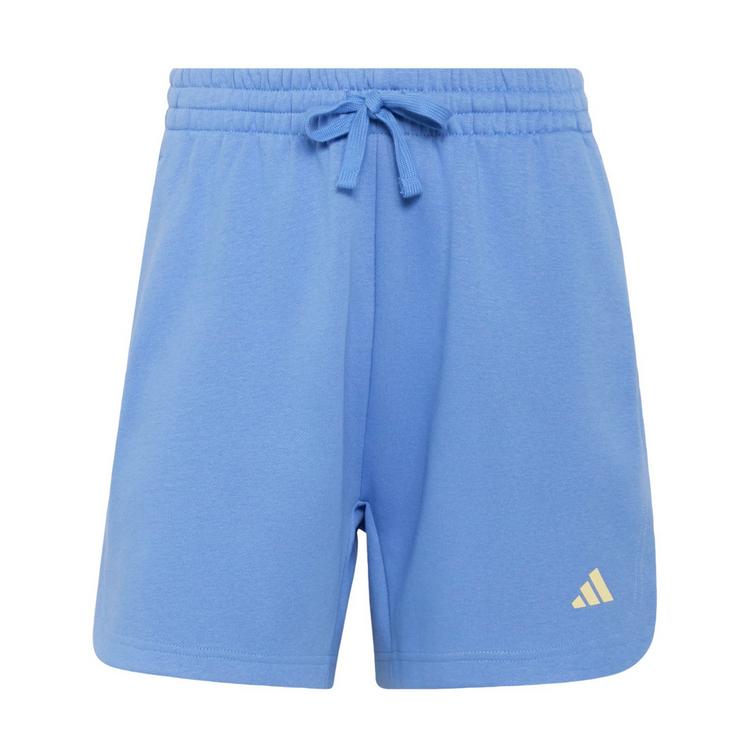 adidas adidas 3-Streifen Studio Fleece Shorts, locker Funktionsshorts Damen - Blue Fusion - 0 | SportScheck