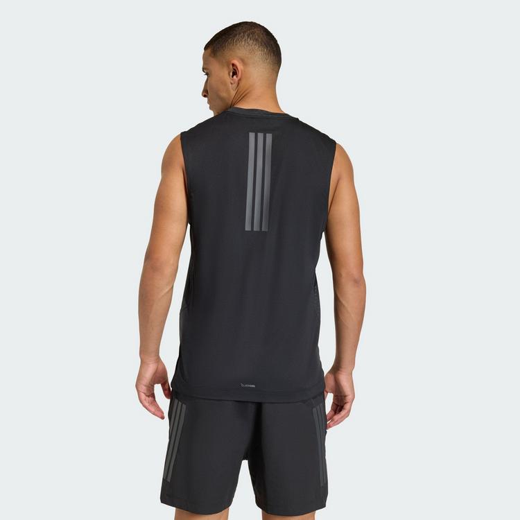 adidas adidas D4T POWER 3-STREIFEN TANKTOP Tanktop Herren - Black - 1 | SportScheck