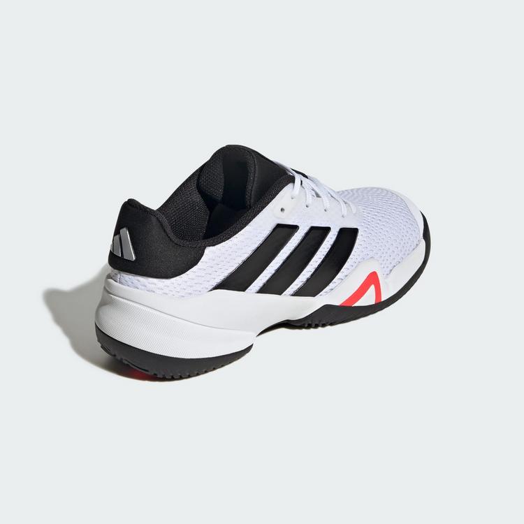 adidas adidas Barricade Kids Tennisschuh Tennisschuhe Kinder - Cloud White / Core Black / Lucid Red - 4 | SportScheck