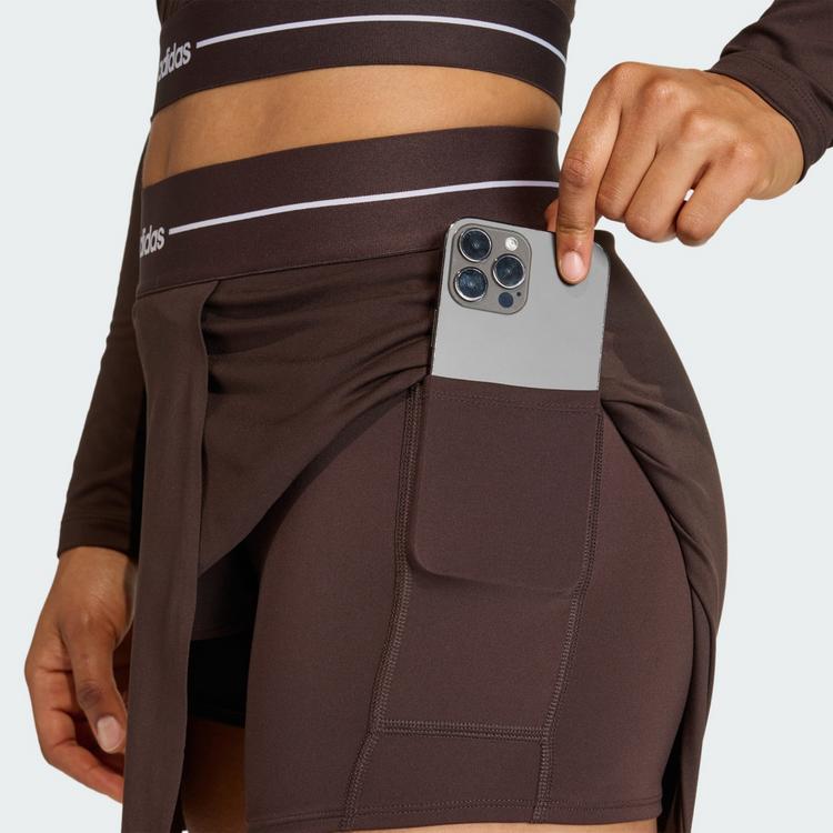 adidas adidas Hyperglam Skort Sportrock Damen - Aurora Coffee - 0 | SportScheck