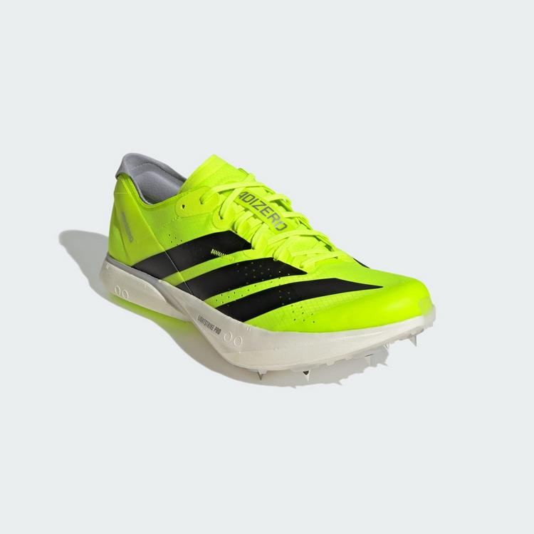 adidas adidas ADIZERO AVANTI Schuh Laufschuhe - Lucid Lemon / Core Black / Halo Silver - 3 | SportScheck
