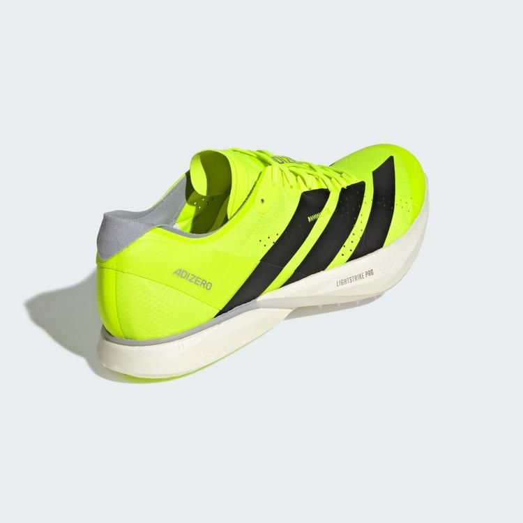 adidas adidas ADIZERO AVANTI Schuh Laufschuhe - Lucid Lemon / Core Black / Halo Silver - 4 | SportScheck