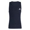 adidas POWER ESSENTIALS WORKOUT RIB TANKTOP Funktionstank Herren - Black