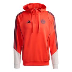 adidas FC BAYERN&nbsp;25/26 SWEAT HOODIE Hoodie Herren Hi-Res Red