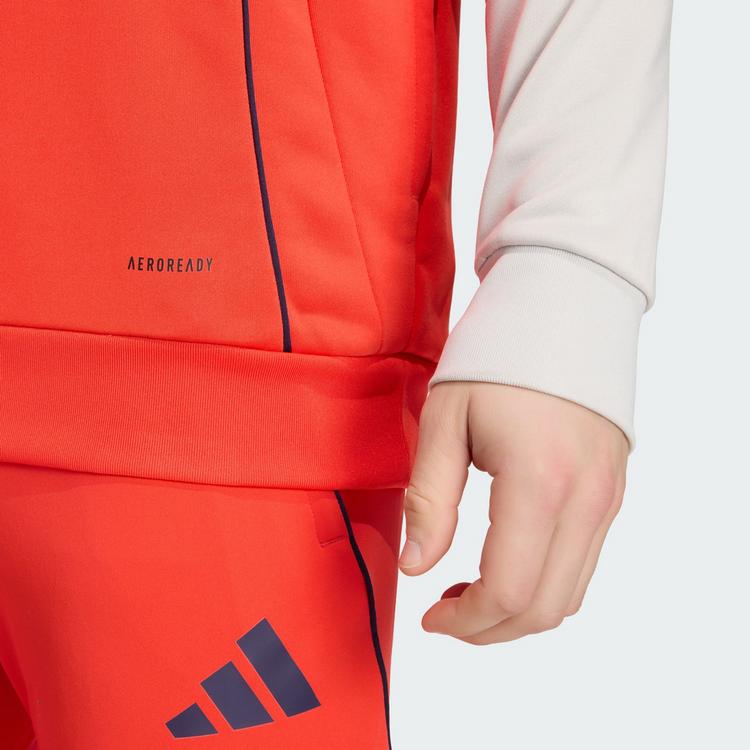 adidas adidas FC BAYERN&nbsp;25/26 SWEAT HOODIE Hoodie Herren - Hi-Res Red - 1 | SportScheck