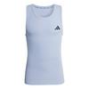adidas POWER ESSENTIALS WORKOUT RIB TANKTOP Funktionstank Herren - Halo Silver
